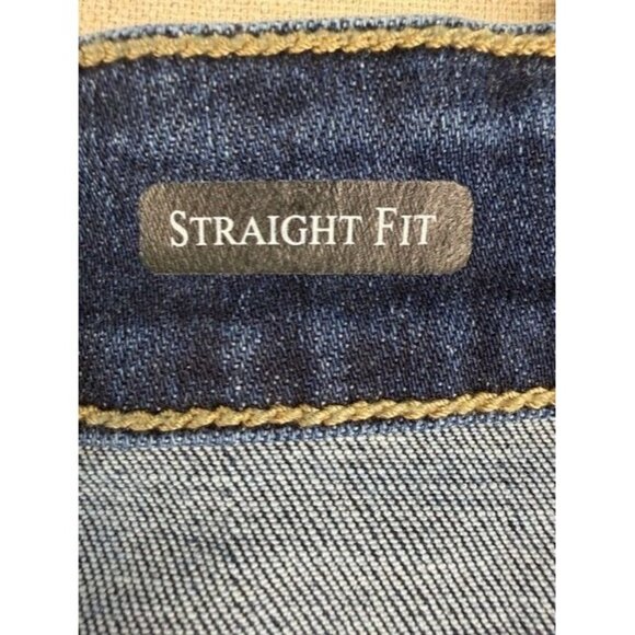 Judy Blue Women's Straight Fit Jeans 20W Dark Wash Stretch Denim Stylish - Picture 5 of 11